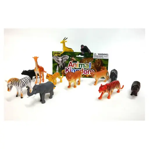 [EDU/560b] WILD ANIMALS 12 PER BAG (#4)