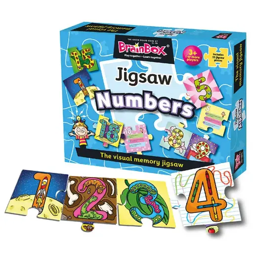 [GRE/GBG91002] BRAINBOX - NUMBERS JIGSAW