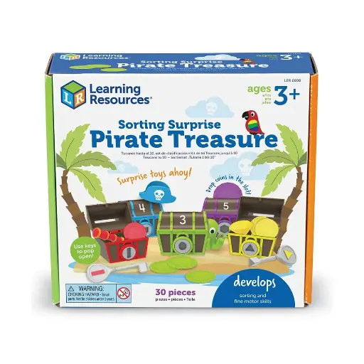 [GRE/LER6808] SORTING SURPRISE PIRATE TREASURE