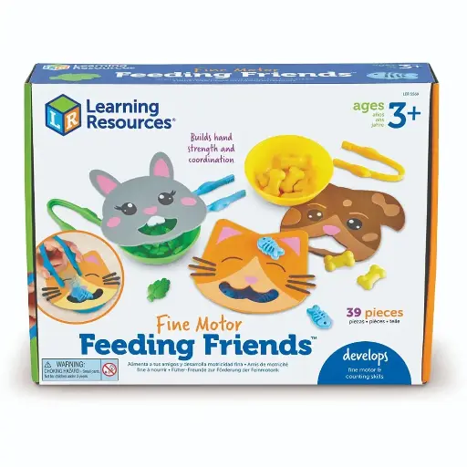 [GRE/LER5569] FINE MOTOR FEEDING FRIENDS ACTIVITY SET