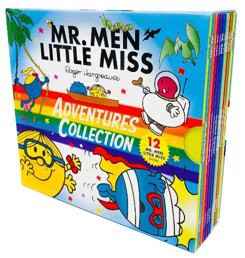[B4P/SNW1933] MR MEN & LITTLE MISS ADVENTURES COLLECTION - 12 BOOKS BOX SET