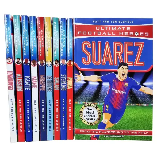 [B4P/SNW4417] ULTIMATE FOOTBALL HEROES SERIES 2 COLLECTION 10 BOOKS SET 