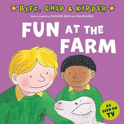 [B4P/SNW4928/08] FIRST EXPERIENCES WITH BIFF CHIP AND KIPPER - FUN AT THE FARM