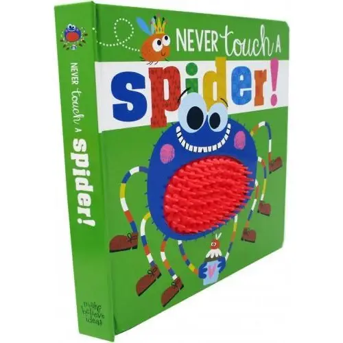 [B4P/SNW4758] NEVER TOUCH A SPIDER TOUCH AND FEEL