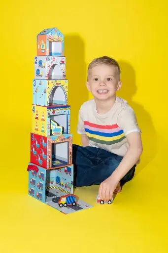 [SGD/FR49P6070] Stacking Cube Cars