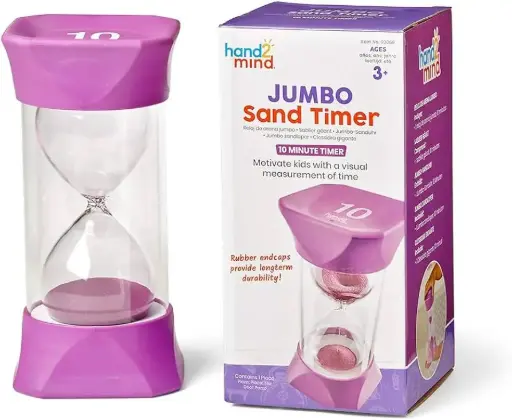 [GRE/GBL-ETA93069] MATHEMATIC JUMBO SAND TIMER 10 MINS