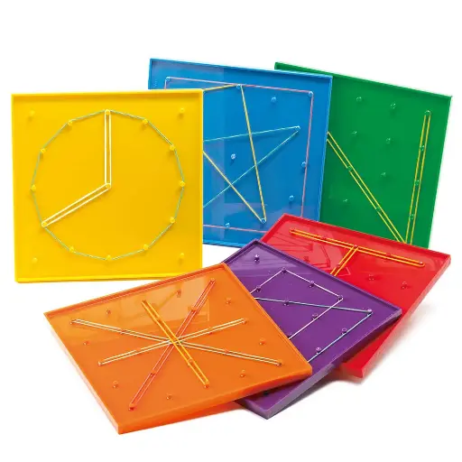 [GRE/EDX20050] EDX EDUCATION - GEOBOARDS - 17.5CM 5X5 PIN & 12 PIN