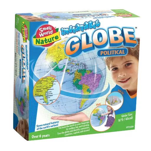 [GRE/CT-SWL6109] POLITICAL GLOBE INFLATABLE