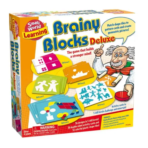 [GRE/CT-SWL2004] BRAINY BLOCKS DELUXE - 50PCS