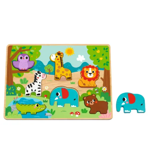 [GRE/JA-HP027] CHUNKY PUZZLE - ANIMAL