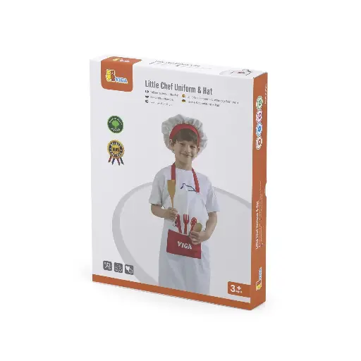 [RGS/RGS44577] LITTLE CHEF UNIFORM & HAT