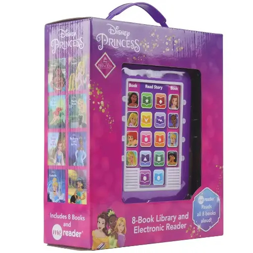 [B4P/SNW7448] Disney Princess Moana, Cinderella, Rapunzel, and More! - Dream Big Princess Me Reader and 8-Book Library