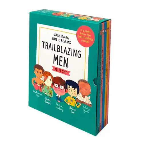 [B4P/SNW8005] Little People, Big Dreams - Trailblazing Men - 5 Books Set