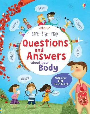 [B4P/SNW3040/01] Usborne Lift the Flap Questions And Answers - About Your Body