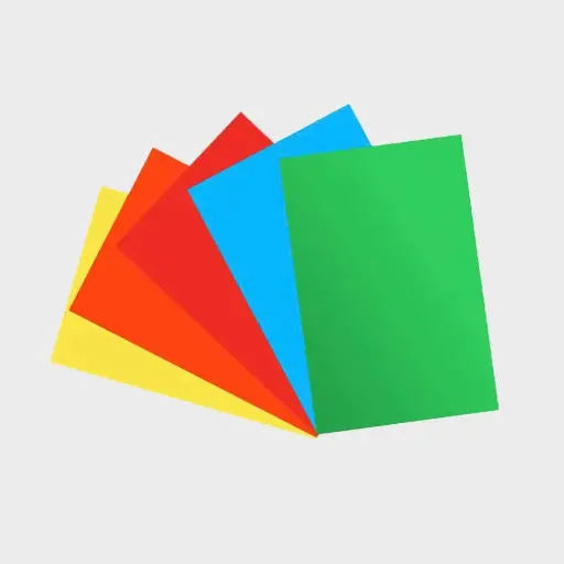 [DAL/P-ABR1804] BRIGHT COLOUR CARD A4 180G 50PCS
