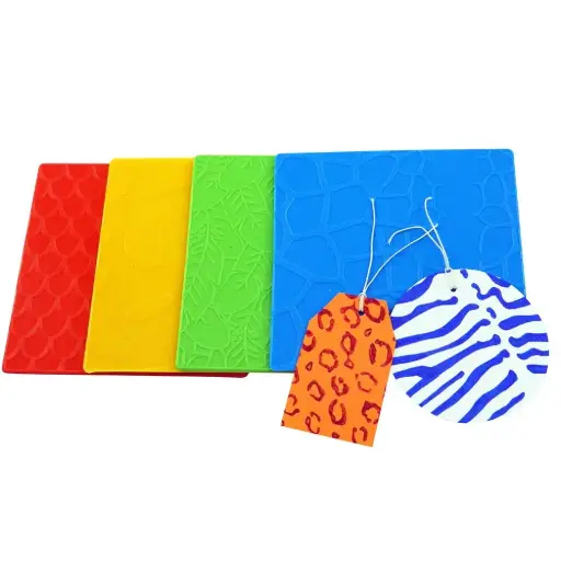 [GRE/RE/765/PEAS] Anthony Peters - Animal Print Rubbing & Embossing Plates