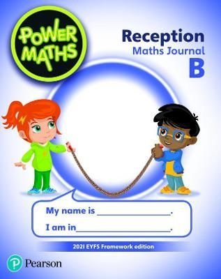 [9781292403229] Power Maths Reception Journal B - 2021 edition