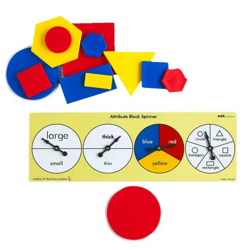 [GRE/EDX19513] EDX EDUCATION - SPINNERS ATTRIBUTE BLOCK - 6PCS