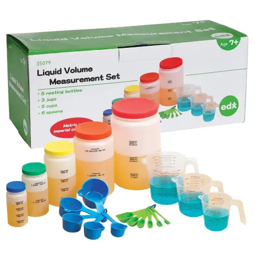 [GRE/EDX25079] EDX EDUCATION - VOLUME MEASURING SET