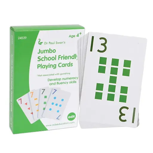 [GRE/EDX24539] EDX EDUCATION - PLAYING CARDS JUMBO