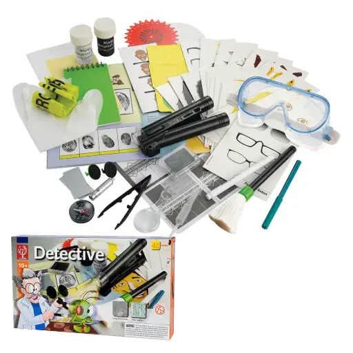 [GRE/SCI-7100] Edu-Toys - Deluxe Detective Kit - 45 Activities - Science