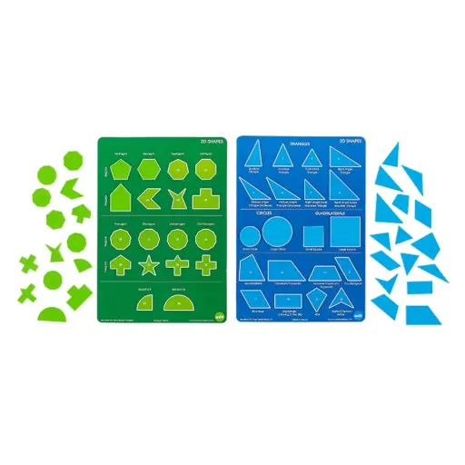 [GRE/EDX21100] EDX Education - 2D Shape Set - 2D Shapes & Posters