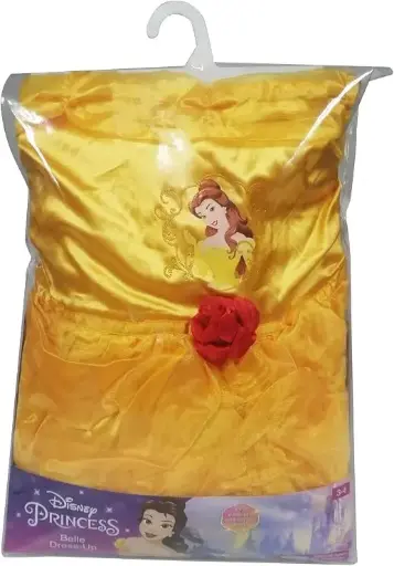 [LCY001/LCY-82027] DISNEY PRINCESS BELLE DRESS UP AGE 3–4 1CT
