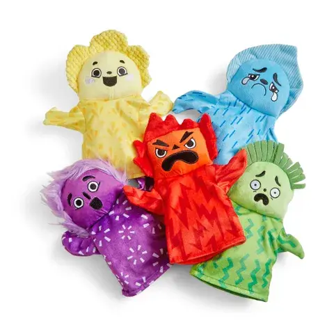 [GRE/GBL-ETA95417] Hand2Mind - Feelings Family™ Hand Puppets