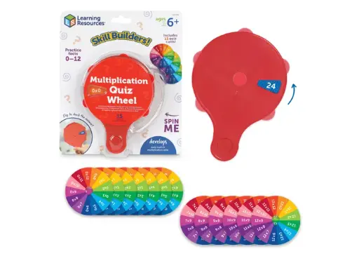 [LER/LER3792] Skillbuilders Mulitplication Quiz Wheel