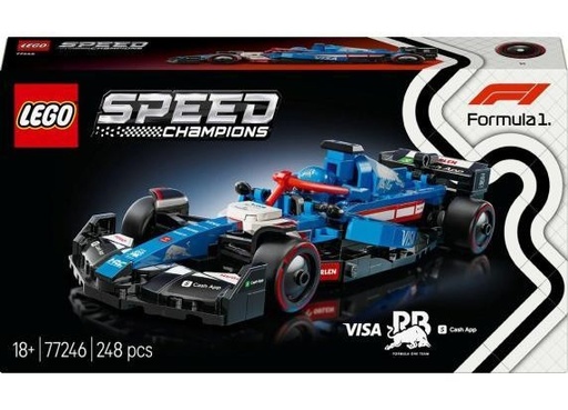 [LEG/77246] Visa Cash App RB VCARB 01 F1® LEGO® Race Car