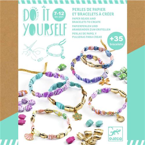[DJ07972] Stylish & Golden DIY Bracelet