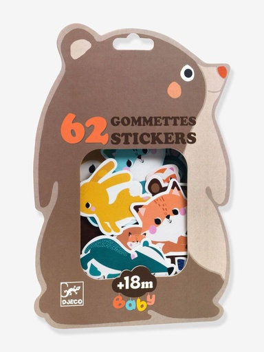 [DJ00055] Forest Animals Stickers