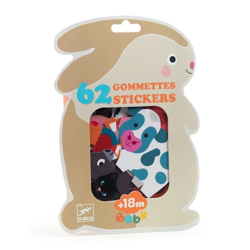 [DJ00056] Farm Animals Stickers
