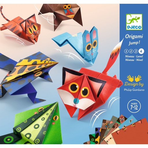 [DJ08702] Jumping Animals Origami