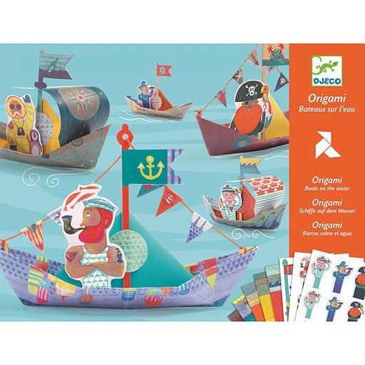 [DJ08779] Floating Boats Origami