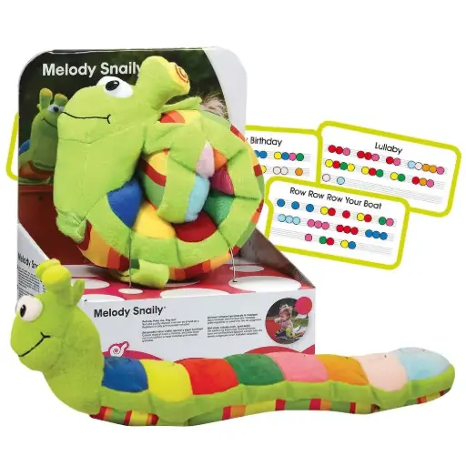 [ES851003] Edushape - Melody Snaily Musical Toy - Interactive