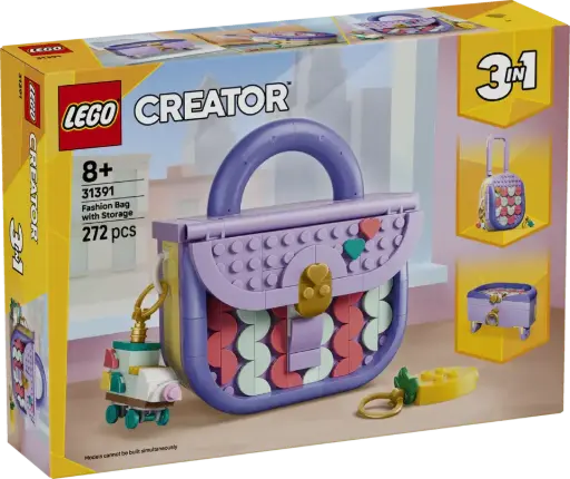 [31391] Art Fashion Bag with Storage