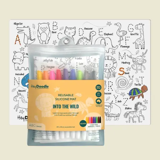 [HDPM001] Into the Wild Classic Colouring & Doodle Mat