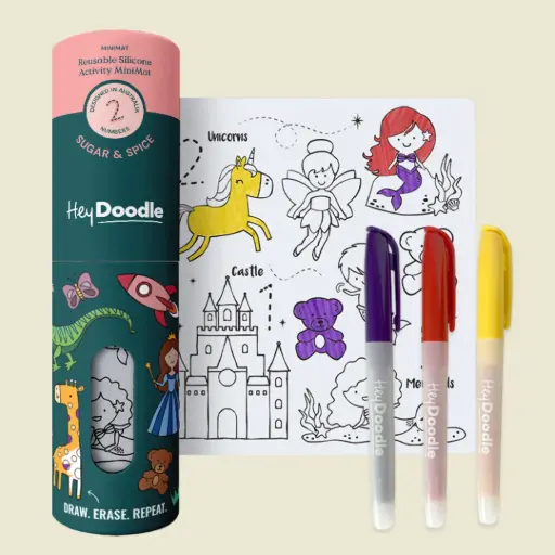 [HDMM04] Sugar & Spice Mini Colouring & Doodle Mat