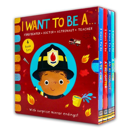 [SNW8597] I WANT to BE a... Series 4 Books by Richard Merritt Board Book