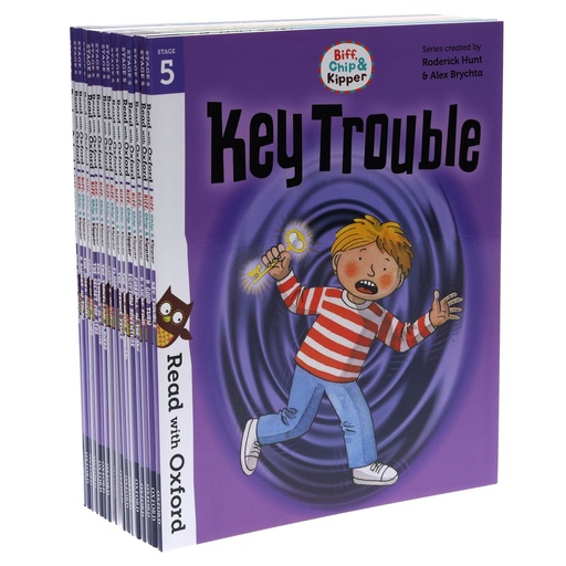 [SNW11048] Biff, Chip and Kipper: Read with Oxford Stage 5 16 Books Collection Set 