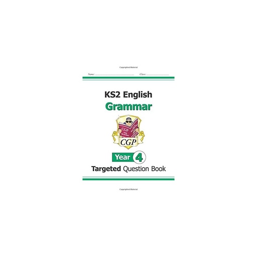 [9781782941200] CGP Books KS2 English Year 4 Grammar Targeted Question Book (with Answers) (Paperback)