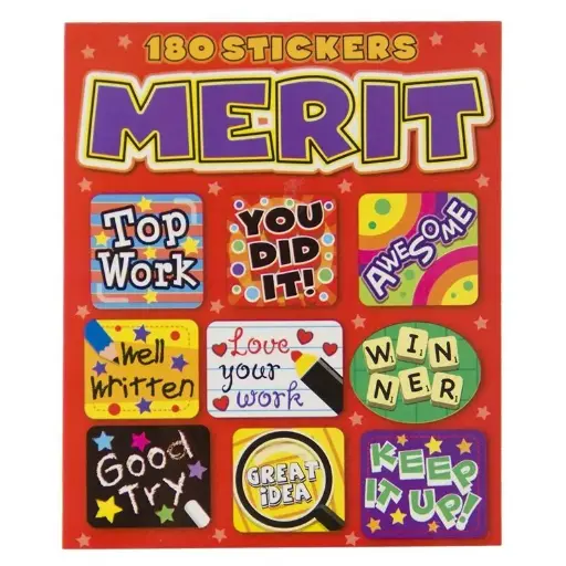 [EDP/EP2511/B] BOOK STICKERS - MERIT