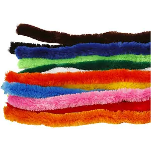 [DAL/DL0037] EXTRA THICK CHENILLE STEMS ASS 12'S