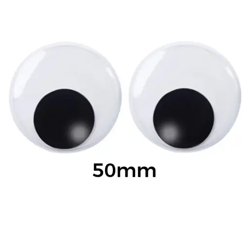 [DAL/DL0398] GOOGLY EYES - BASIC 50MM 2PC
