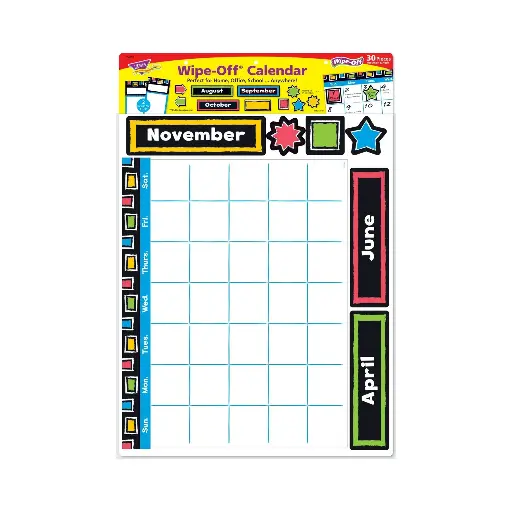 [TRE/T8392] BOLD STROKES WIPE OFF CALENDAR
