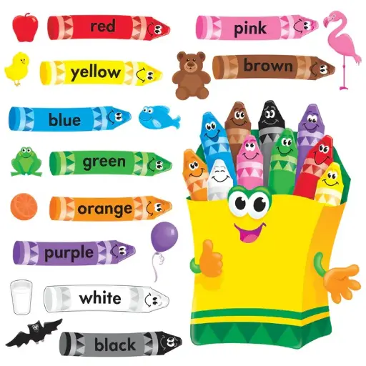 [TRE/T8076] COLOURFUL CRAYONS