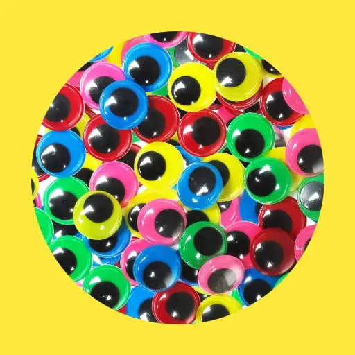 [DAL/DL0395] FULL COLOUR EYES 12MM - 10PC