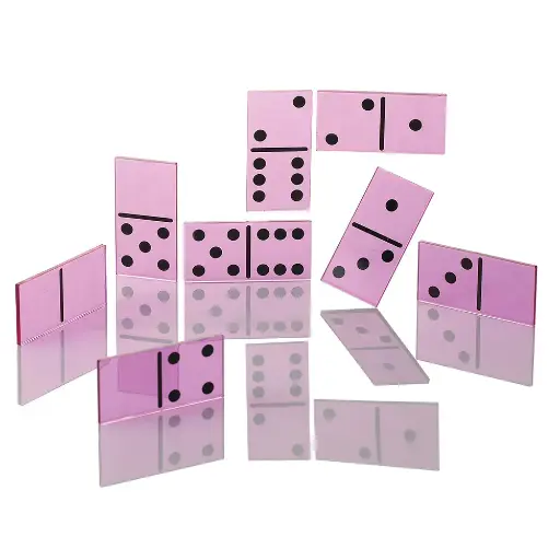 [GBG/GB2304] DOMINOES DOUBLE -6 PLASTIC STUDENT 28PC