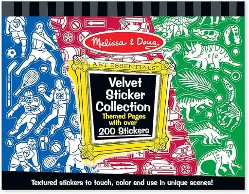 [ATF/AT4236] VELVET STICKER COLLECTION BLUE